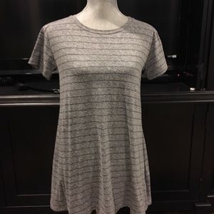 Current Elliot gray and blue tee dress size 0